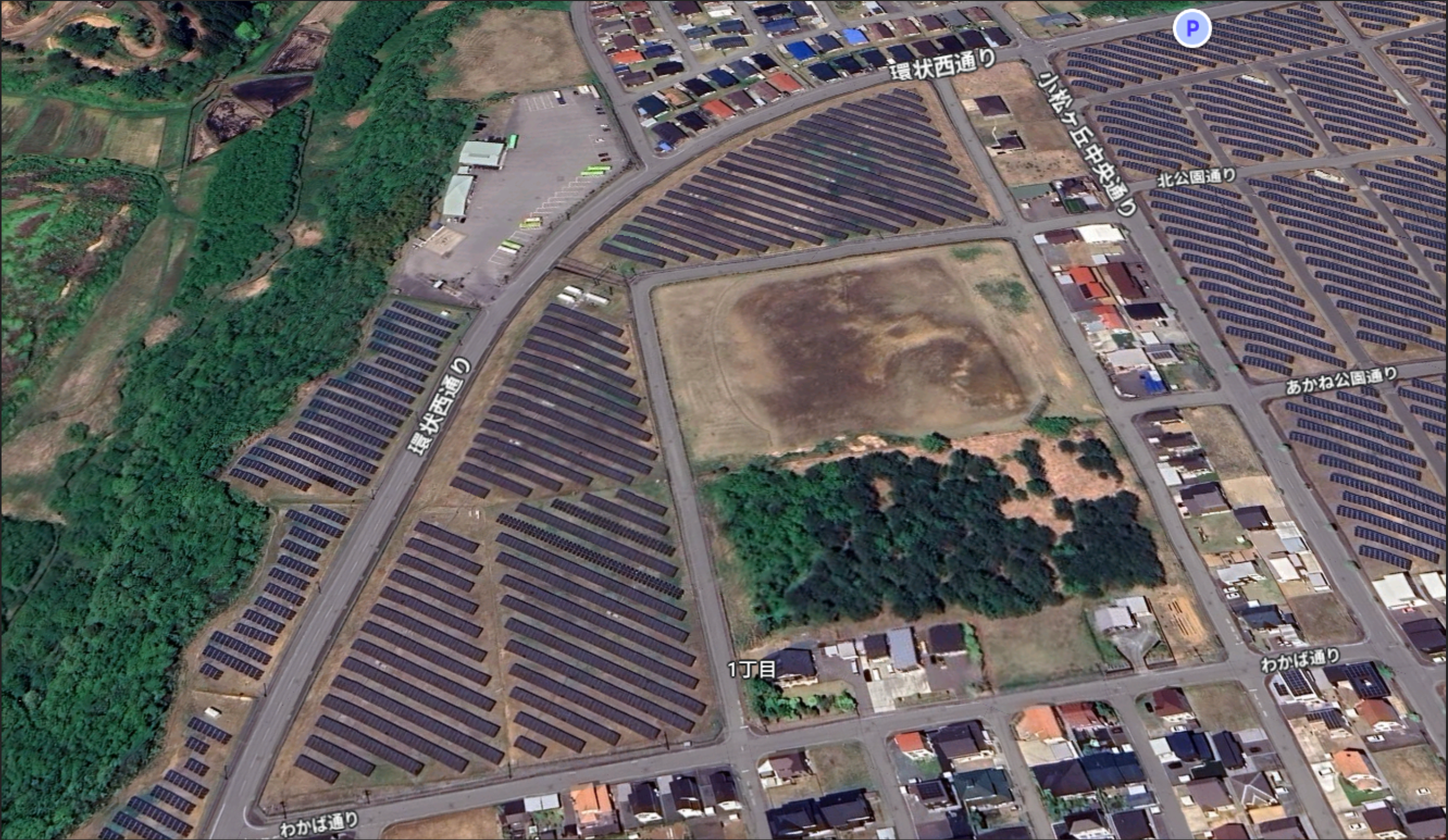 CHUWA 青森発電所 航空写真